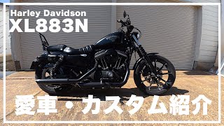 【愛車・カスタム紹介】iron883の愛車紹介とカスタム紹介【ハーレー】【スポーツスター】