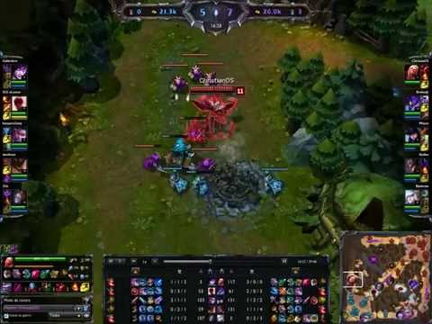 Vladimir vs Malphite Ranked Diamante/Diamond HD 720 Top Lane Season 4 League of Legends LAS