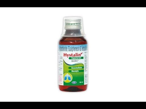 buy Hystalin expectorant for cough and cold|Hystalin syrup uses side effects and full revie in hindi Video