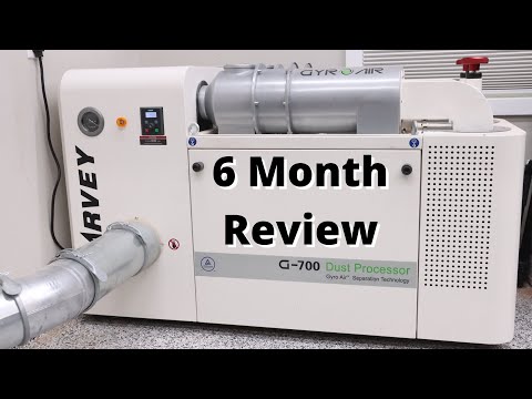 Harvey G700 Gyro Air Dust Processer - 6 Months Later
