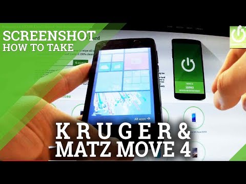 Screenshots in KRUGER & MATZ Move 4  - How to Capture Screenshot