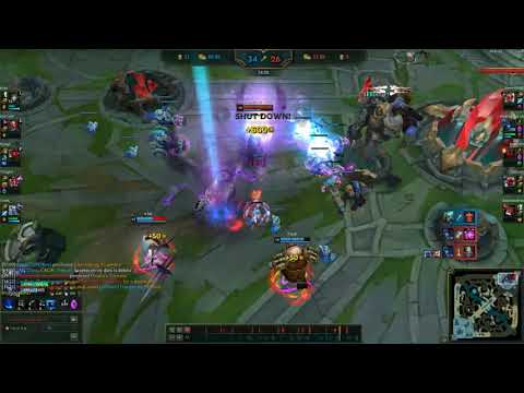 Lissandra 1v5 pentakill