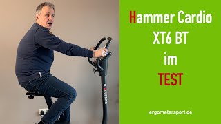 Hammer Cardio XT6 BT Ergometer Test | ERGOMETER & HEIMTRAINER