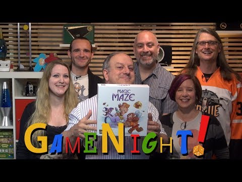 Magic Maze - GameNight! Se04 Ep33 - How to Play and Playthrough