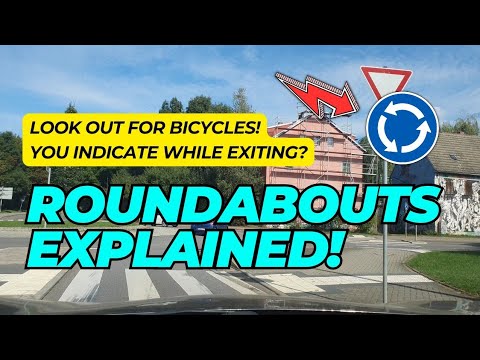How Roundabouts Work in Germany!