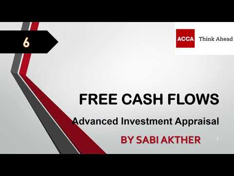 ACCA I Advanced Financial Management (AFM) I Free Cash Flows - AFM Lecture 6