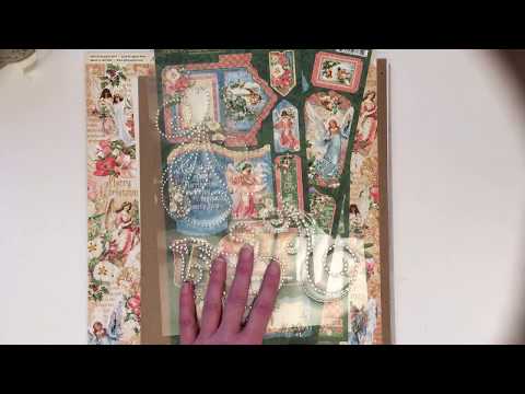 Graphic 45 Mini Suitcase pop-up book step 1