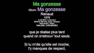 Ma gonzesse