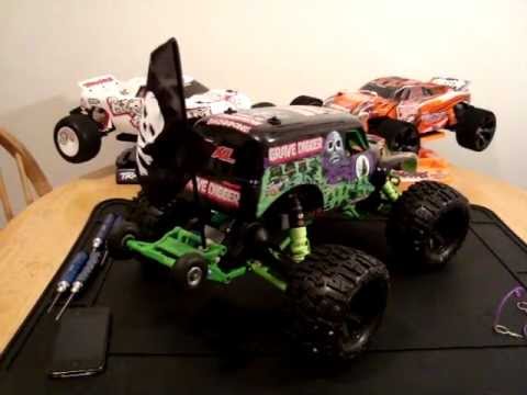 TRAXXAS GRAVE DIGGER VXL HOW TO PART 3
