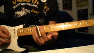 George Thorogood &amp; Detroit Destroyers - Gear Jammer ( guitar cover )