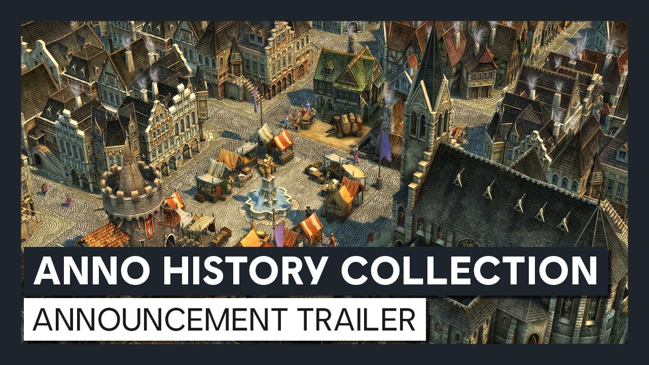 Обложка видео Анонсирующий трейлер игры Anno: History Collection