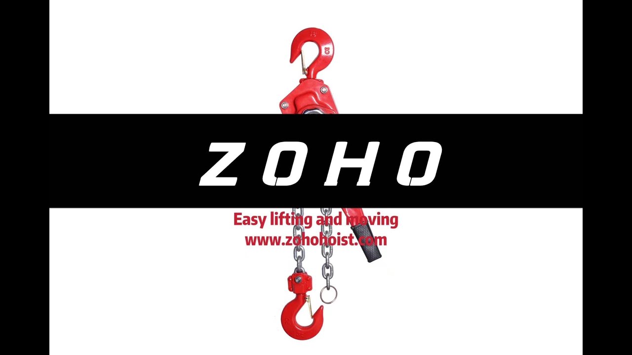 The manufacturing site of the lever hoist is neat and orderly, and the details are handled so well.