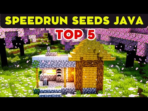 TheAetherGamer - TOP 5 SPEEDRUNNING SEEDS MINECRAFT JAVA 1.20! | Best Minecraft 1.20 Seeds Java
