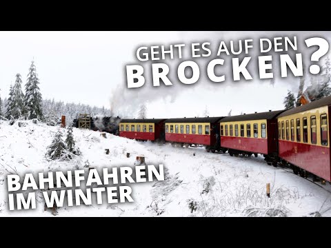 mit der Harzer Schmalspurbahn im Winter quer durch den Harz