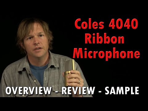Coles 4040 Ribbon Microphone 2010s - Gold image 6