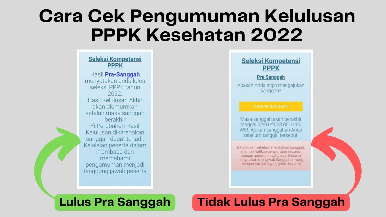 Cara Cek Pengumuman Kelulusan PPPK Kesehatan 2022