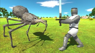 The battle of Ancient Humans with Giant Insects - Animal Revolt Battle Simulator