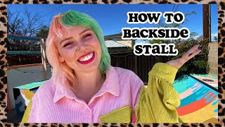 HOW TO BACKSIDE STALL ON ROLLER SKATES FROM A BEGINNER