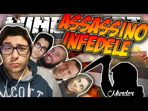 ASSASSINO INFEDELE - Minecraft MURDER ITA W/ Metano007 KeNoia Tech4Play TearlessRaptor