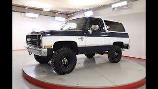 Video Thumbnail for 1987 Chevrolet Blazer 4WD