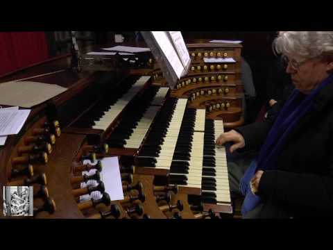 Saint-Sulpice, Daniel Roth improvises on "Praise to the Lord" (15 Jan 2017)