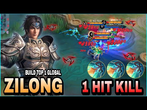 Zilong Deadly Build - Unlimited Damage - Build Top 1 Global Zilong ~ MLBB
