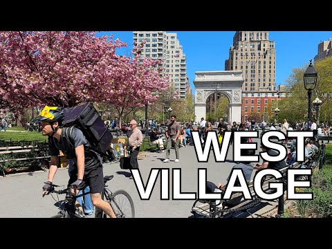 NEW YORK CITY Walking Tour [4K] - WEST VILLAGE