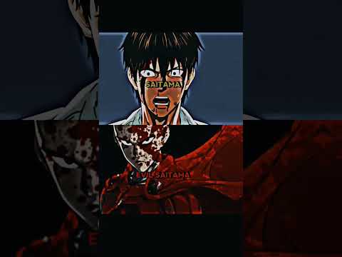 Saitama vs Evil Saitama #anime