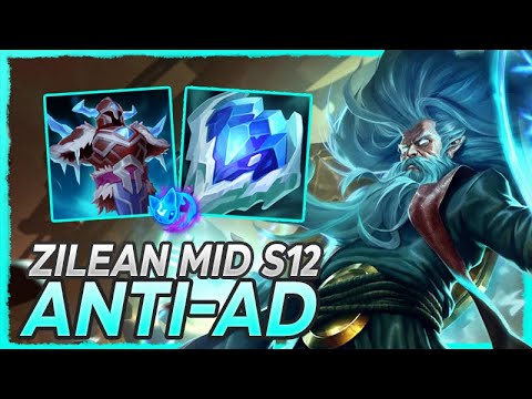 🧙‍♂️ ¡MI NUEVA BUILD ANTI-AD CON ZILEAN MID TANK! INMORTALES 🧙‍♂️ Zilean Mid Gameplay + Guía S12