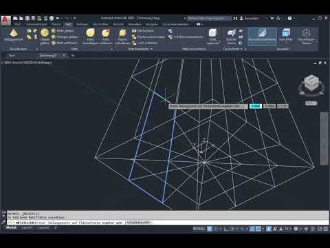 Fläche teilen Netzes AutoCAD