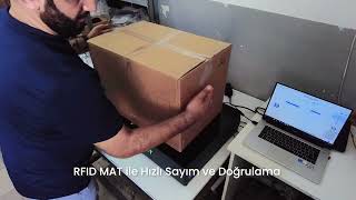 Tekstil Sektöründe RFID MAT | Üretimden Sevkiyata Hızlı Sayım ve Doğru