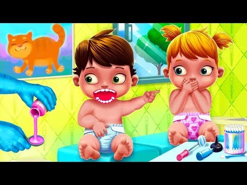 Fun Care Kids Game - Baby Twins Babysitter - Play Dress Up, Care & Bath Time Games For Kids
