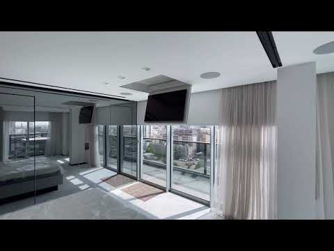 Hidden TV Ceiling - Fold Down Ceiling TV Lift 55 - Flip Down TV - iConnect - TVL-RH-55