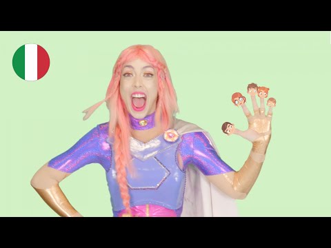 Luli Pampín - Famiglia Dito - The Family Fingers in Italian 🇮🇹