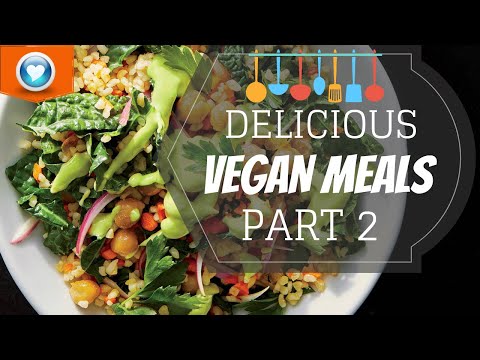 , title : 'How To Make Delicious Vegan Meals: 5 recipes Part 2| كيفية جعل وجبات نباتية لذيذة: 5 وصفات - الجزء 2'