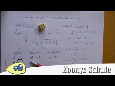 Grundbegriffe, Einführung Wahrscheinlichkeitsrechnung | Crashkurs, Stochastik