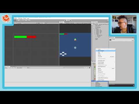 Unity Tutorial - Health and Hazards - Part 5 - Health Display - Bar