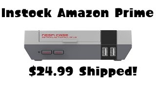 NESPI RETROFLAG NES PI CASE IN STOCK RASPBERRY PI 3 - AMAZON SHIPPED