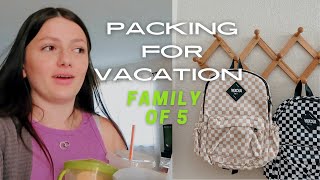 Getting Ready for Vacation with 3 kids 3 and under // young mom vlog