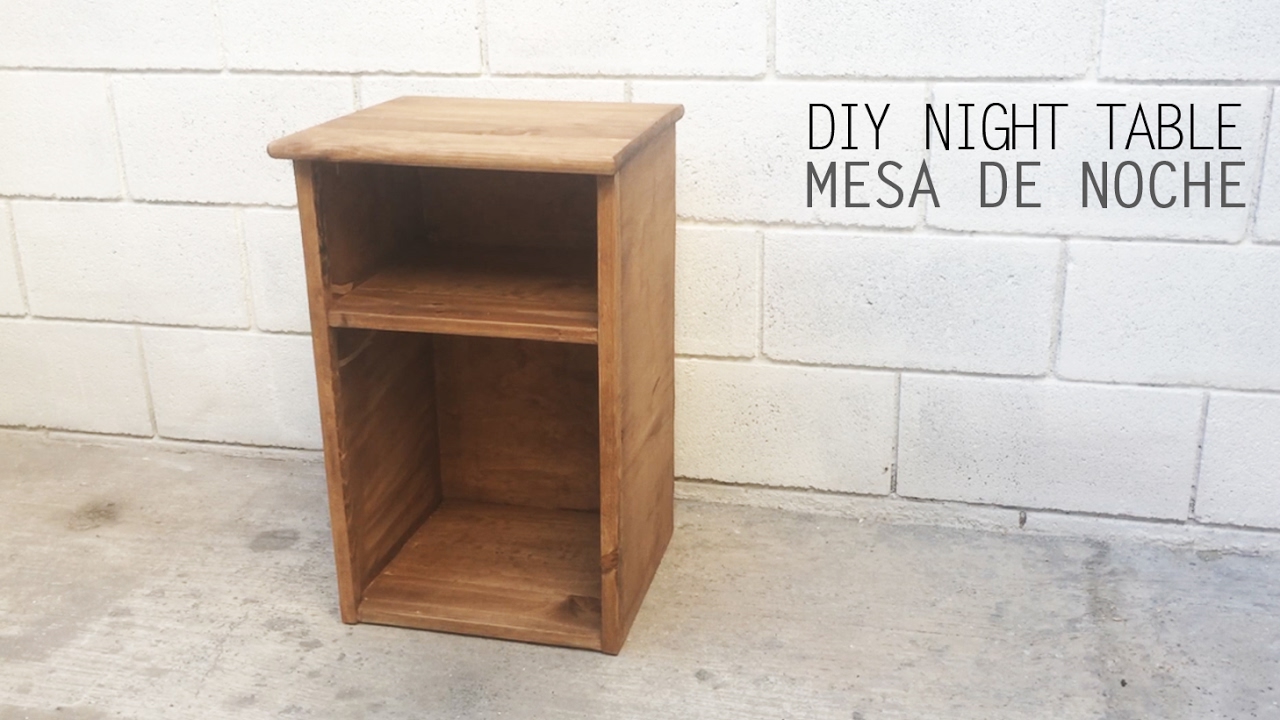 DIY Night Table, Mesa de noche