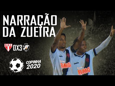 ITAPIRENSE 0X3 VASCO - NARRAÇÃO COPA SÃO PAULO 2020