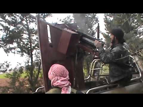 التصدي للطيران الحربي من قبل لواء المتحابين في الله في ريف حماة