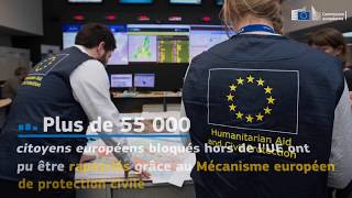 Plus de 55 000 citoyens européens rapatriés grâce à l'UE !