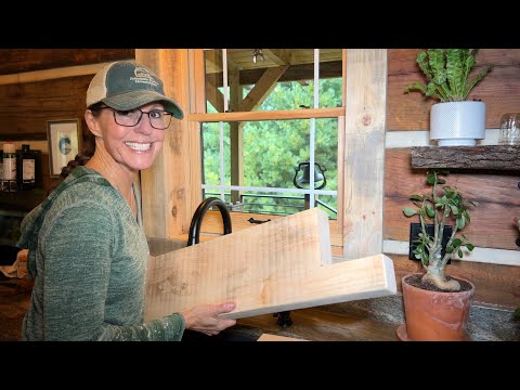 The challenges of trimming a LOG HOME window: (#142)