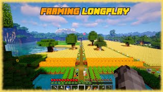 Minecraft - Relaxing Farming Longplay (Relax, Study, Sleep) [No Commentary]