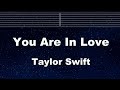 Practice Karaoke♬ You Are In Love - Taylor Swift 【With Guide Melody】 Instrumental, Lyric, BGM