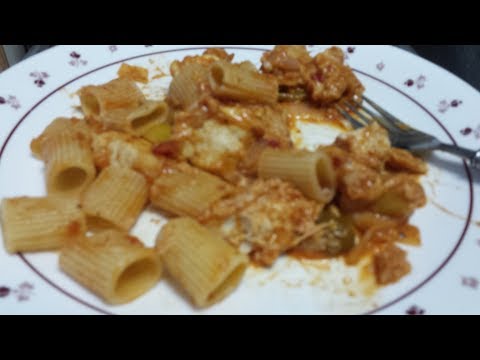 RV Cooking ~ AWESOME Chicken Riggies !!!!! (Utica NY Style)