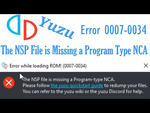 Nsp File Is Missing A Program Type Nca