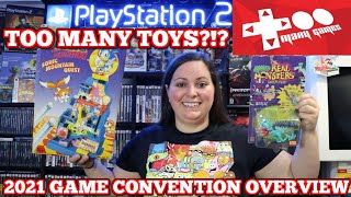 Too Many Games Video Game Convention (TMG 2021) I Bought TOO MANY TOYS! My first time there!