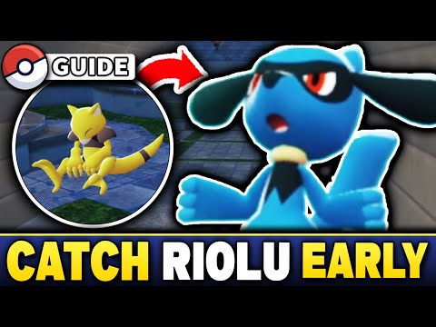 How To Catch Riolu EARLY In Pokemon Legends ZA
